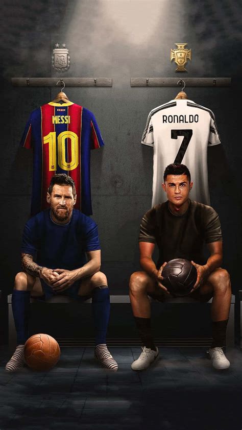 messi and ronaldo picture